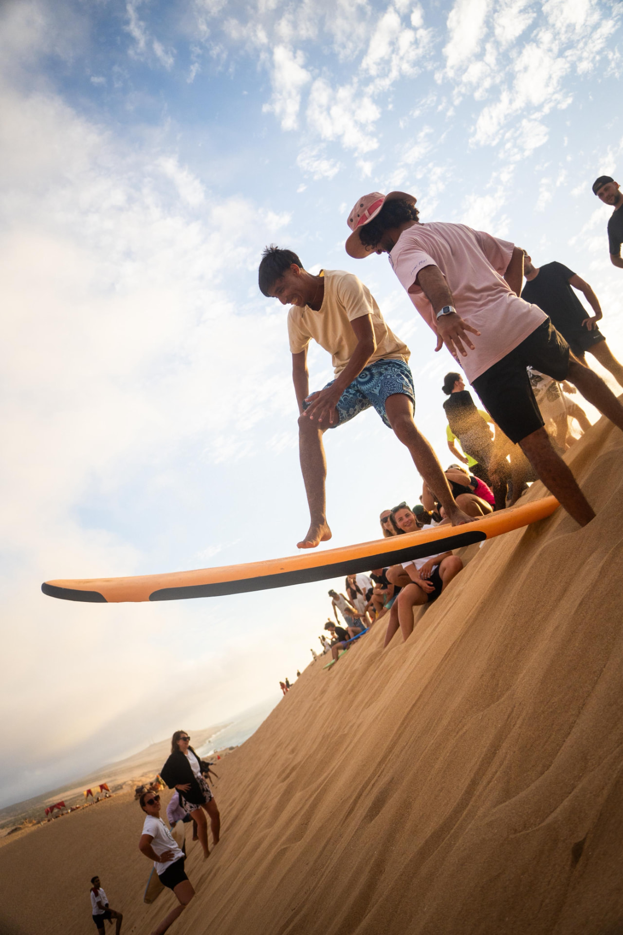 Sandboarding